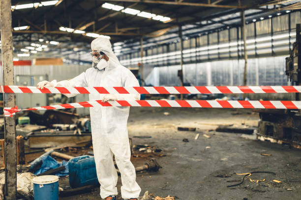 Professional Biohazard technician working in Genoa, NE